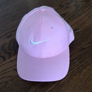 Pink, adjustable Nike cap